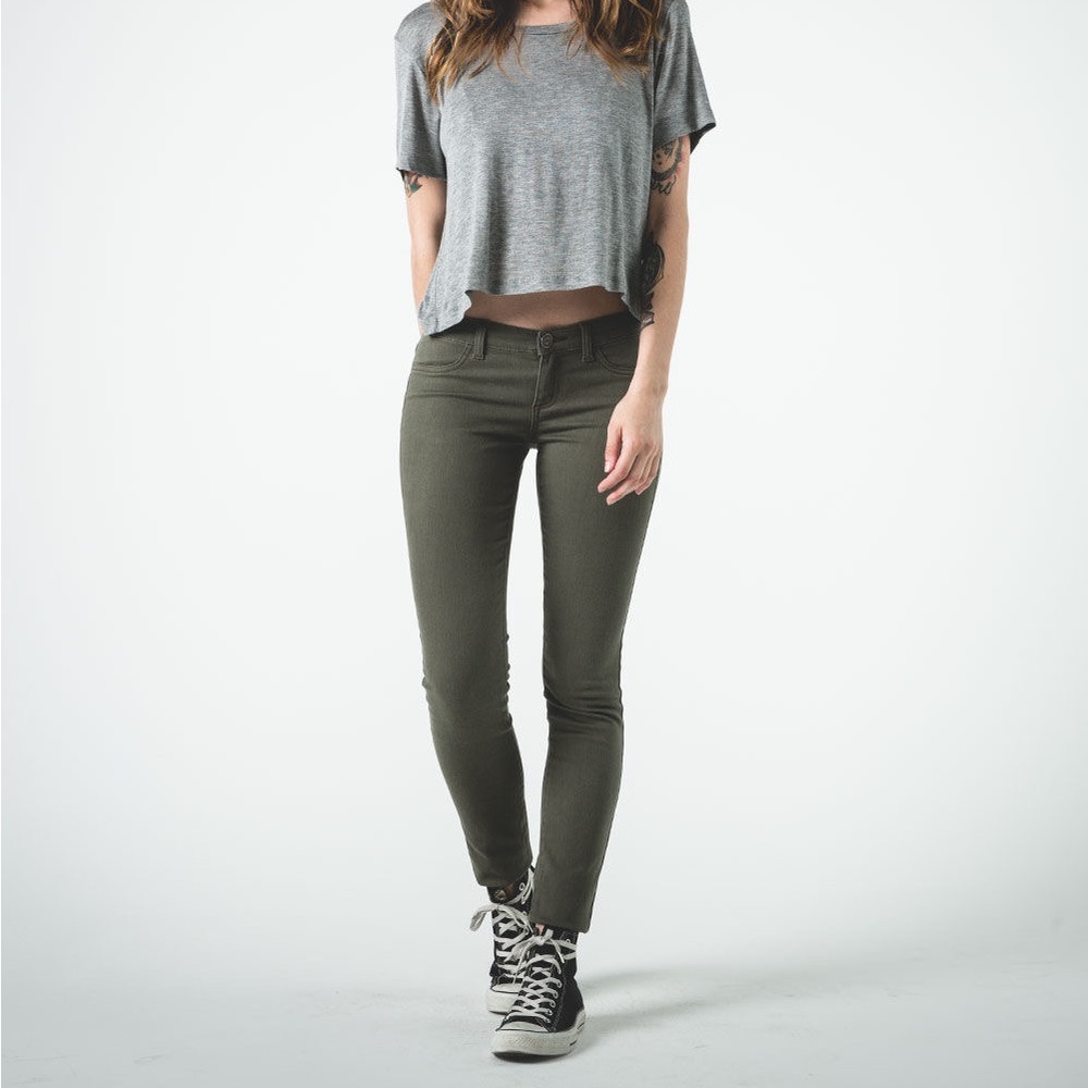 Tilly’s Olive Green Jeans